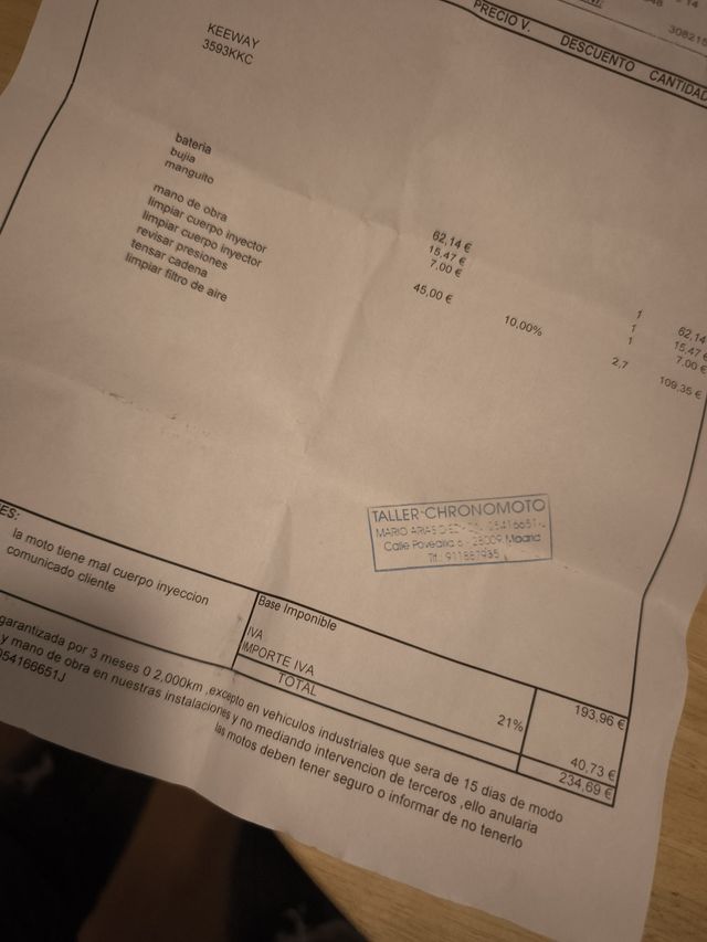 Keeway Superlight 125 Negra