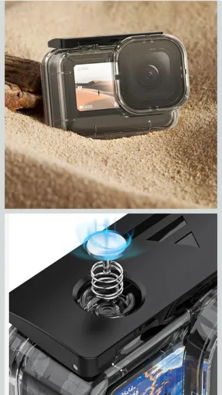 Carcasa Para GoPro Hero 9/10/11/12 transparente