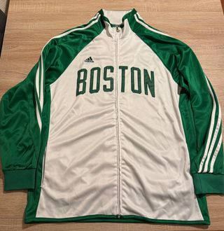 Sudadera Adidas Boston Celtics Verde/Blanca