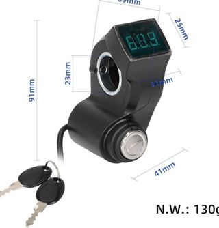 Llave de contacto patinete eléctrico y bicicletas