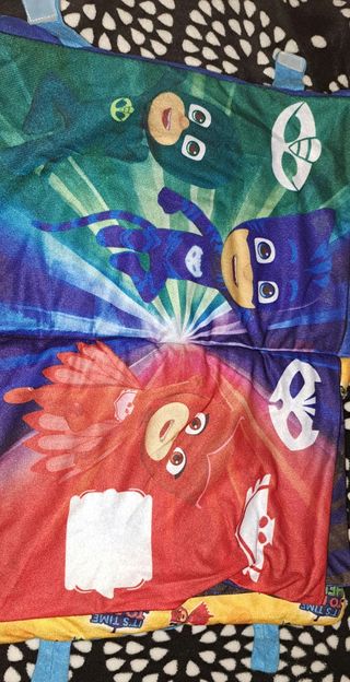 Almohada PJ Masks Fleece Azul