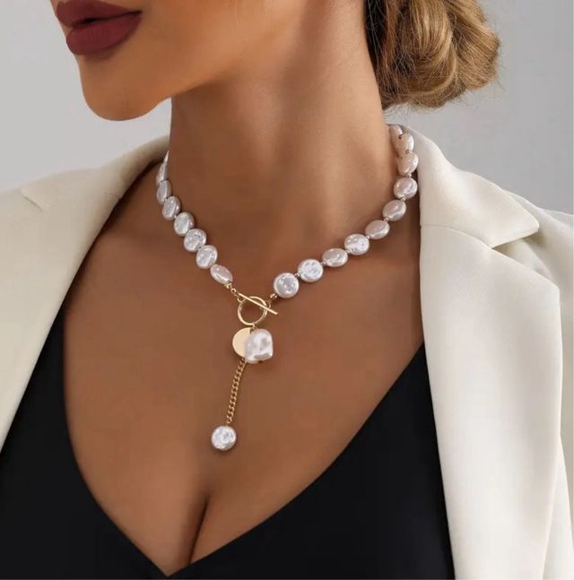 Elegante Collar Vintage Perlas y Oro!!