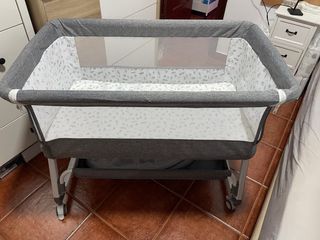 Minicuna colecho gris