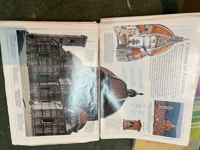 libro de guía Pintura y arqueología