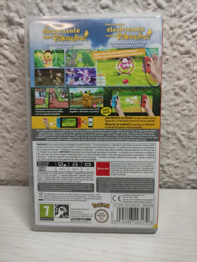 Pokemon Let's Go Pikachu! Nintendo Switch