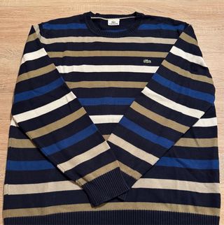Jersey Lacoste Rayas Talla XL