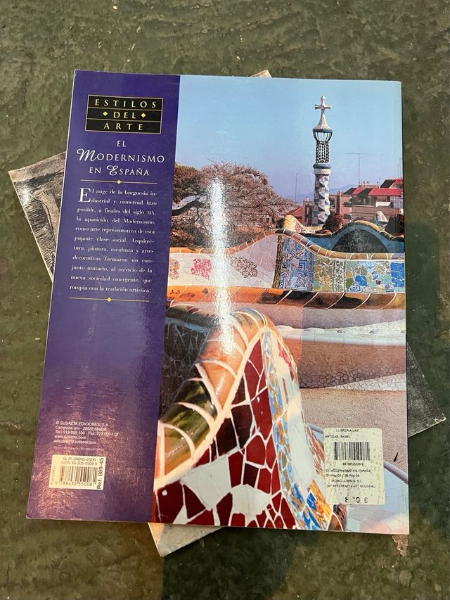 Libro “El modernismo en España”