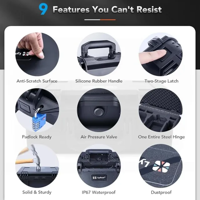 Maletín Lykus Titan para DJI Mavic Mini 5 Pro