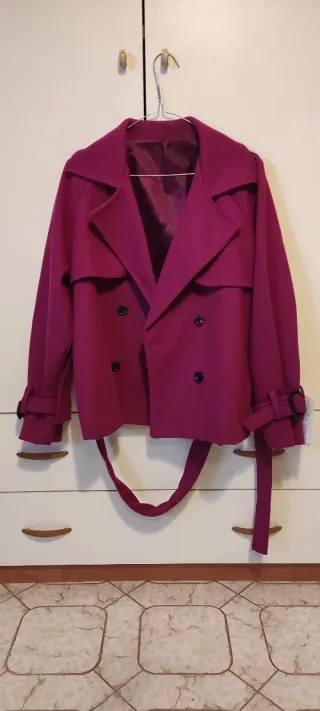Cappotto corto donna