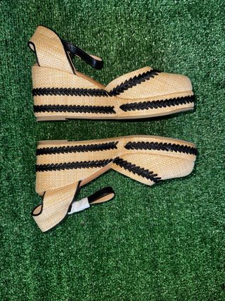 Zapatos Buonarotti Beige y Negro