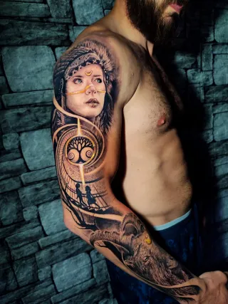 Tattoo realista  658184186 Instagram @nelxon_seed