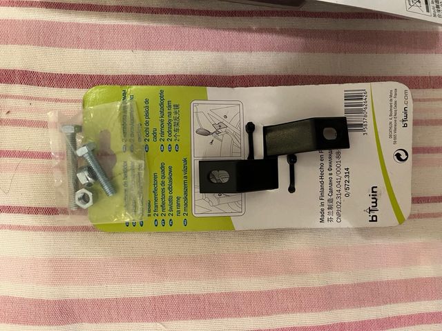 Pack luz Bicicleta y 2 reflectores