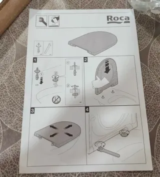 Tapa WC Roca Ona Blanca