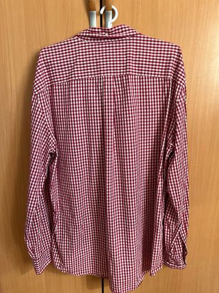 Camisa cuadros roja Tommy Hilfiger