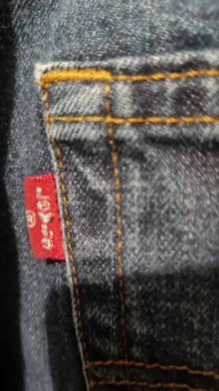 Pantalón Levis 501 Azul