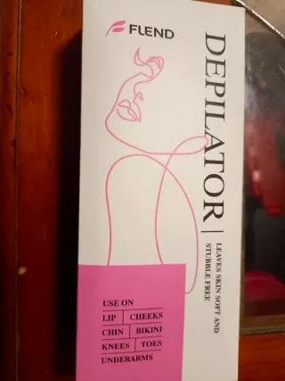 Depiladora FLEND Facial y Corporal