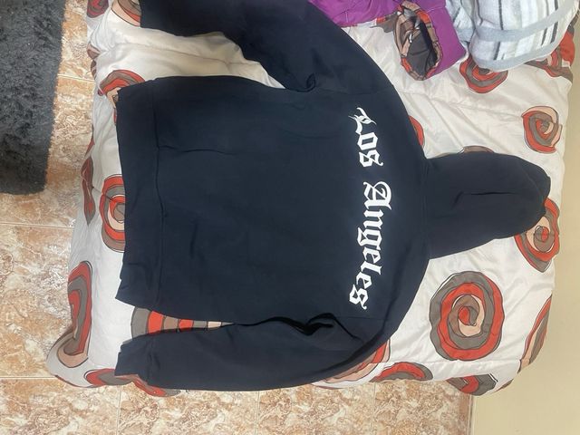 Sudadera Negra Los Angeles