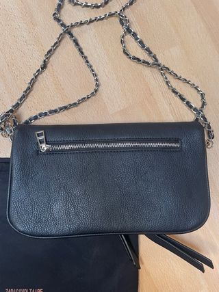 Bolso Zadig & Voltaire Negro y Plateado