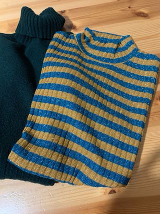 Blocco 5 maglioncini donna taglia S/M