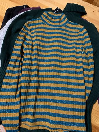 Blocco 5 maglioncini donna taglia S/M