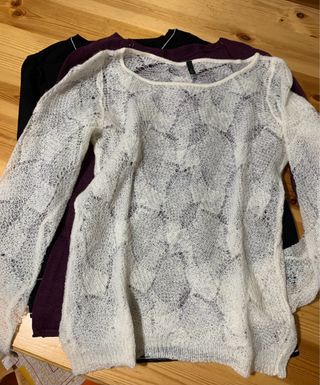 Blocco 5 maglioncini donna taglia S/M