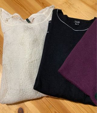 Blocco 5 maglioncini donna taglia S/M