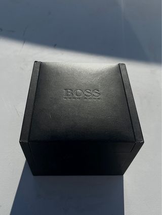 Reloj Hugo Boss Hombre Esfera Negra Bisel