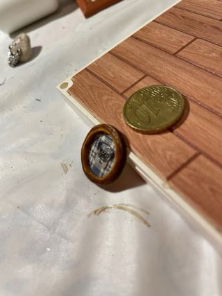 Quadretto Pug per Casa delle Bambole