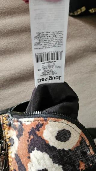 Mochila NUEVA Desigual Patchwork Animal Print