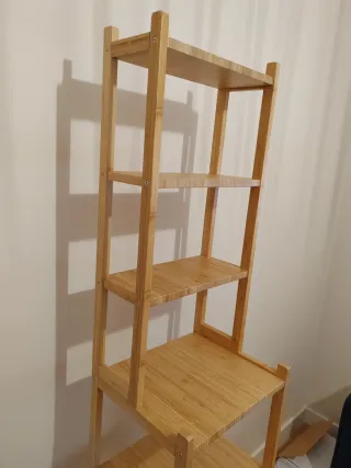 Estantería Escalera Bambú Ikea