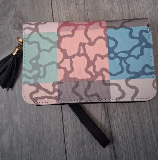 Cartera Tous Multicolor con Tassel y Correa