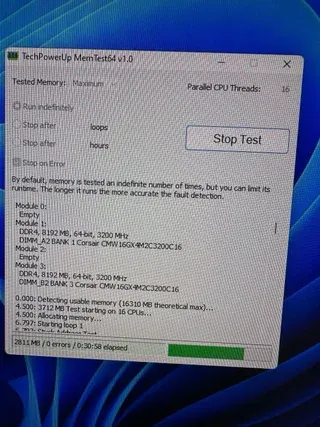 Corsair 2X8GB 3200mhz c16 RGB 436029