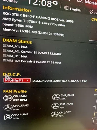 Corsair 2X8GB 3200mhz c16 RGB 436029