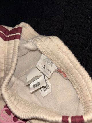 Pantalón chándal niña de Zara