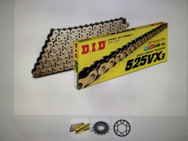 Kit Transmisión DID 525VX3 Honda CB1000R