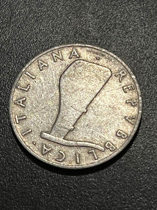 5 Lire 1952 Delfino