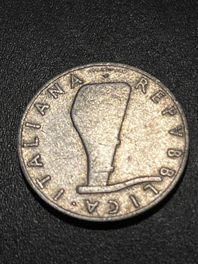 5 Lire 1952 Delfino