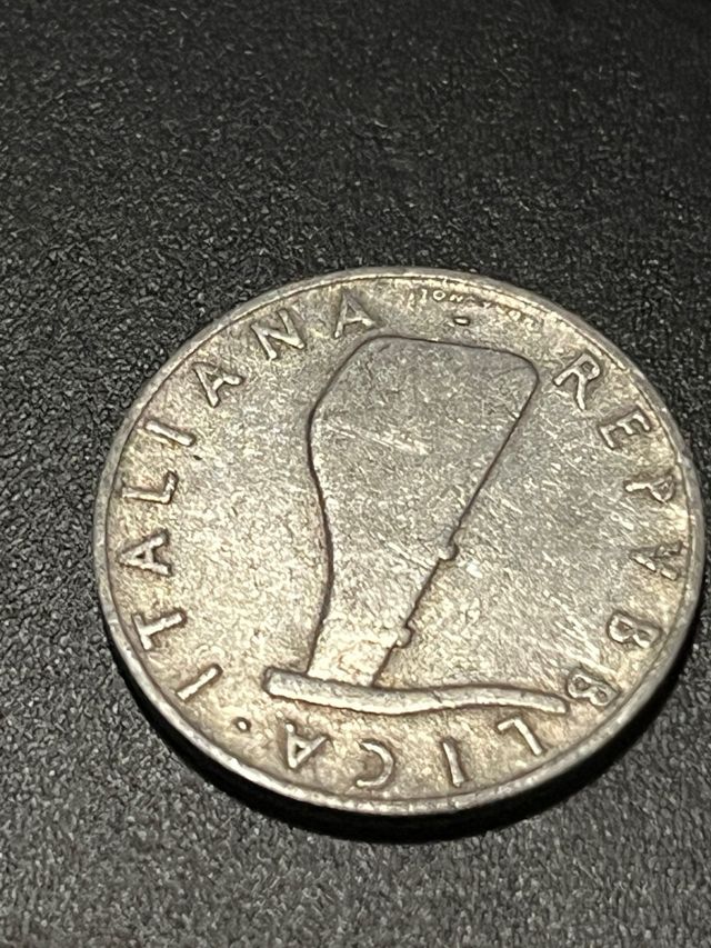 5 Lire 1952 Delfino