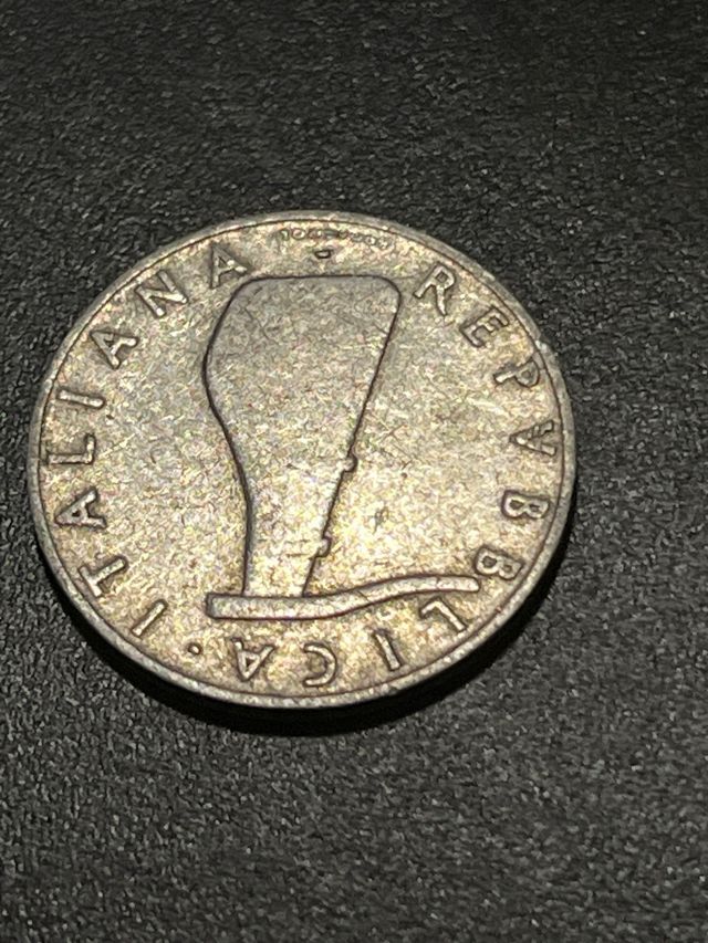 5 Lire 1952 Delfino
