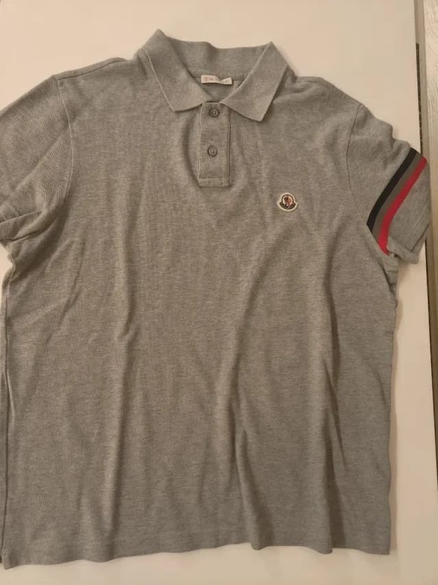 Polo Moncler Original Gris