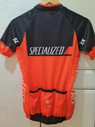 Maillot Ciclismo Specialized Racing Rojo y Negro
