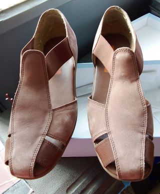 Scarpe Frau donna aperte marroni Tg 41