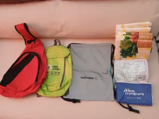 Mochilas y bolsas rafia 