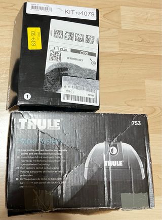 Thule wing bar 961; 118cm