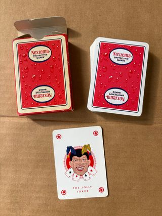 Carte da gioco Dal Negro Noxzema vintage