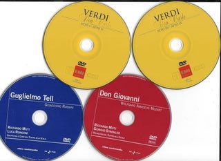 7 DVD Opere Liriche Live Giuseppe Verdi