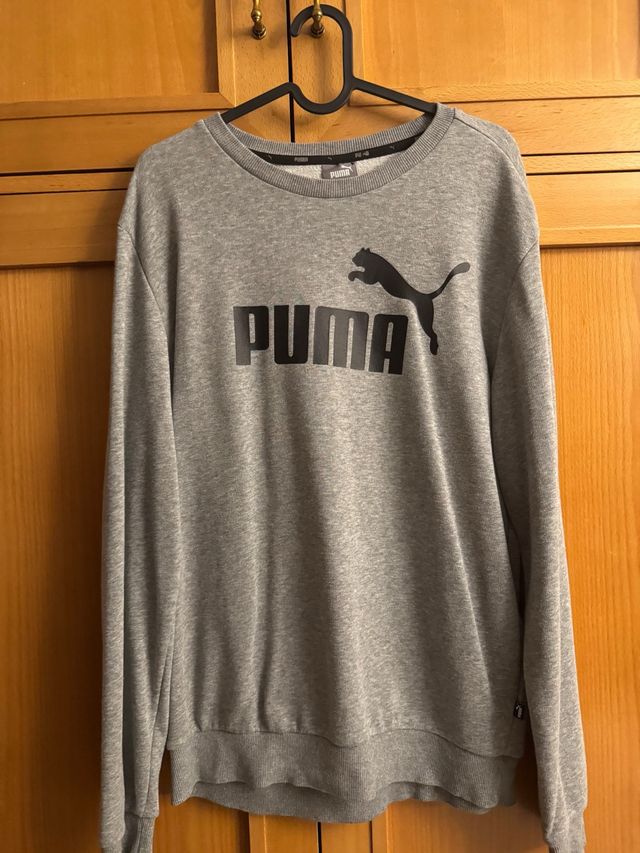 Sudadera Puma Gris Talla M
