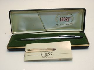 Cross Boligrafo Cromado CajaMetalica Donde Verde -