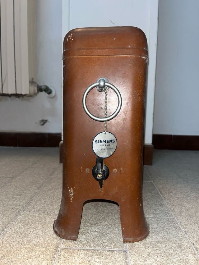 Stufetta Siemens Milano anni '60