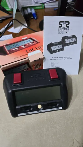 Reloj de ajedrez digital DICHESS XT